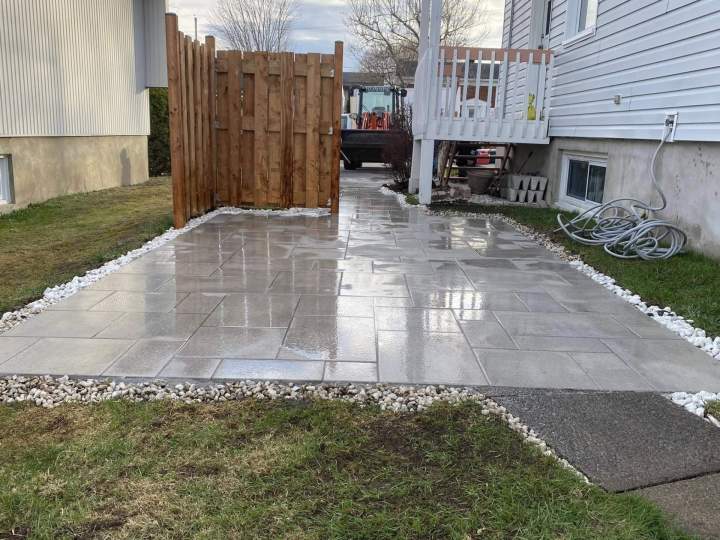 Allée en pavé uni Stoneham