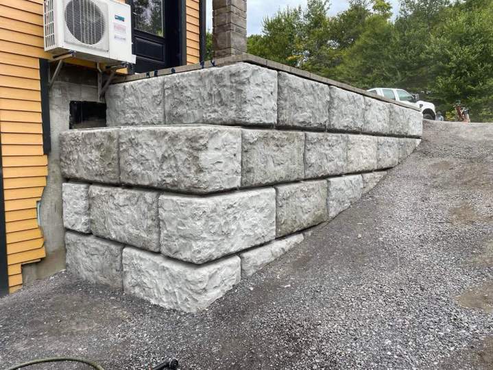 Mur de sol extérieur Stoneham